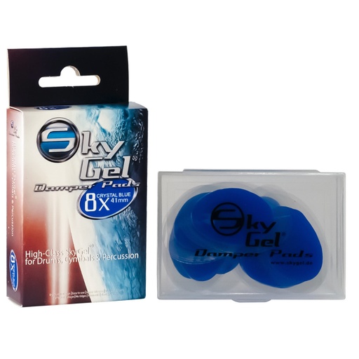 [805600] Sordine per batteria in gel SkyGel Blu