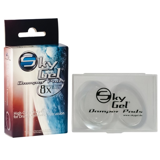 [805602] Sordine per batteria in gel SkyGel Clear