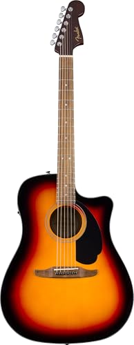 [0974220500] Chitarra acustica elettrificata Fender California ST Redondo CE 3-Color Sunburst