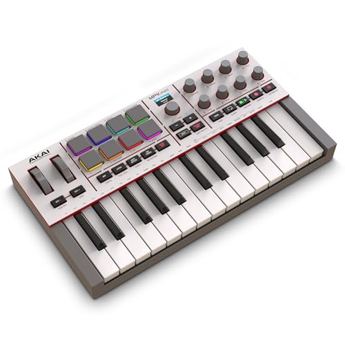[1070015551] Tastiera MIDI USB-C Akai MPK Mini IV Grey