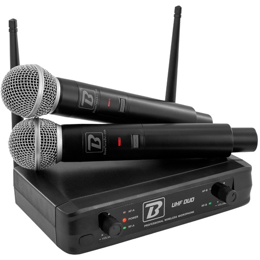 [UHF Duo] Coppia radiomicrofoni BoomToneDJ UHF Duo