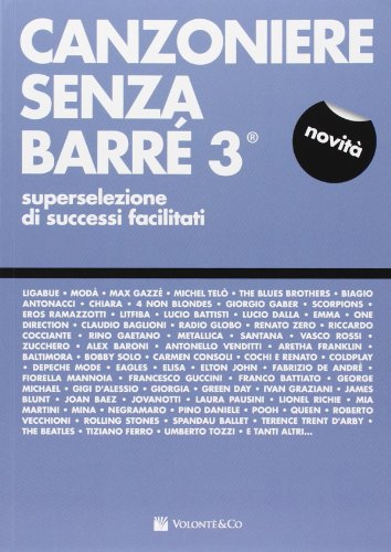 [VOLMB333] Canzoniere senza barré. Superselezione di successi facilitati (Vol. 3)
