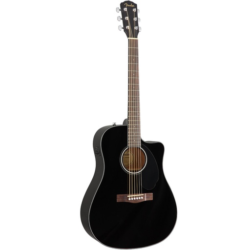 [0970113006] Chitarra acustica elettrificata Fender CD60SCE BK