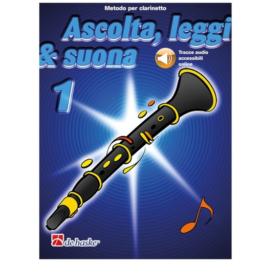 [DHP 1002214-404] AAVV - Ascolta Leggi e Suona Clarinetto con CD volume 1