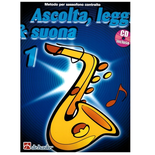 [DHP1002213400] AAVV - Ascolta Leggi e Suona per Sax con CD volume 1