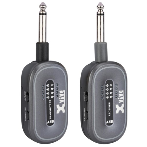 [7349290498001.] Sistema Wireless Xvive A58 Black