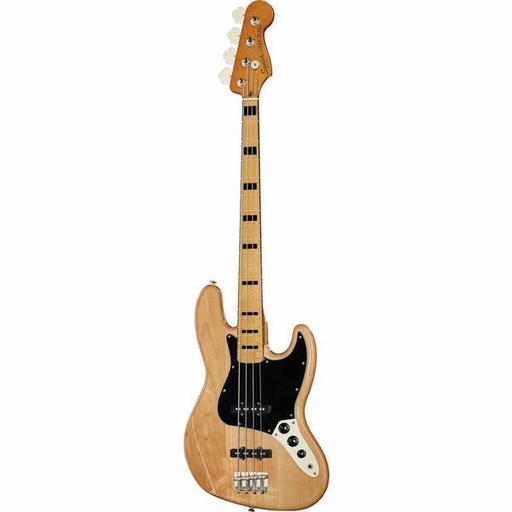 [0374540521] Basso Squier Classic Vibe '70s Jazz Natural