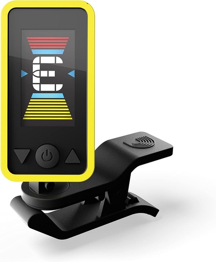 [PW-CT-17YL] Accordatore clip D'Addario Eclipse, giallo