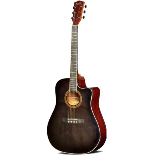 [5610013000005] Chitarra acustica elettrificata Alysee A120CE BBS