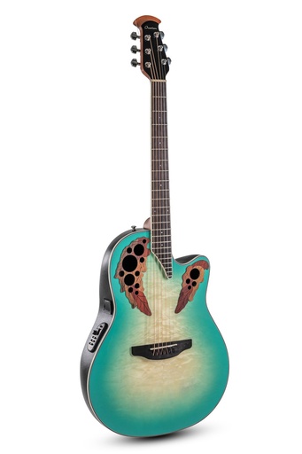 [OV533220] Chitarra acustica elettrificata Ovation Celebrity CE44X-9B-G Mintburst