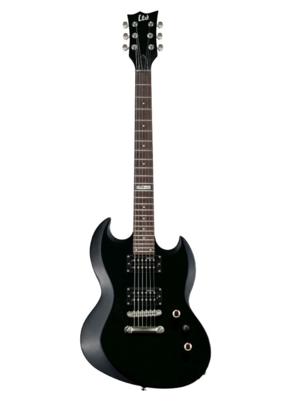 Chitarra elettrica ESP LTD Viper-10 BK con borsa